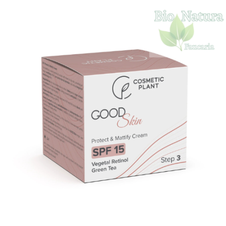 Creme pentru faţă - GOOD SKIN CREMĂ MATIFIANTĂ CU RETINOL ŞI CEAI VERDE SPF15