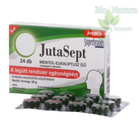 JUTASEPT COMPRIMATE DE SUPT CU MENTOL ŞI EUCALIPT [1]