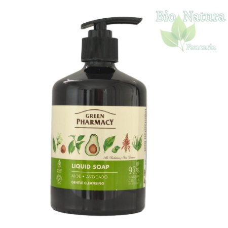 ÎNGRIJIRE MÂINI - SĂPUN LICHID CU EXTRACT DE ALOE VERA ŞI ULEI DE AVOCADO