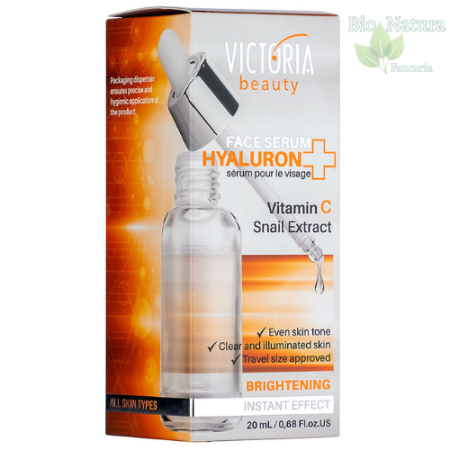 Tratamente / Seruri pentru faţă - SER LUMINOZITATE CU HYALURON ŞI VIT C EFECT INSTANT