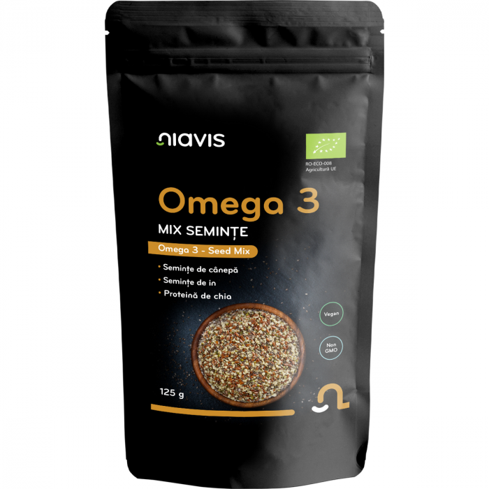 Omega 3 - Mix Seminte Ecologice/BIO 125g [1]