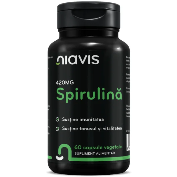 Spirulina 420mg 60cps vegetale [1]