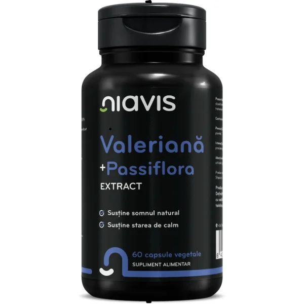 Valeriana + Passiflora Extract 60cps vegetale [1]