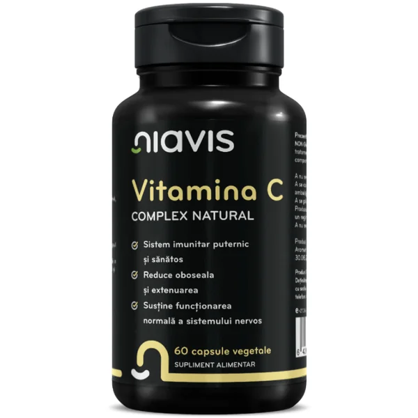 Vitamina C Extract Natural 60cps vegetale [1]