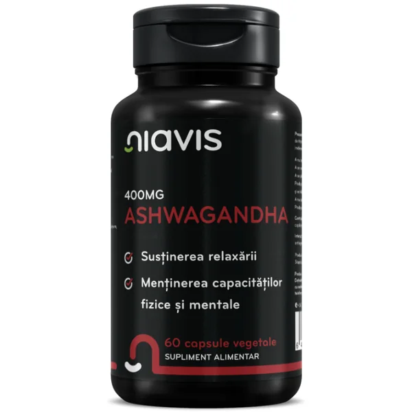Produse Naturiste - Ashwagandha Extract 400mg 60cps vegetale