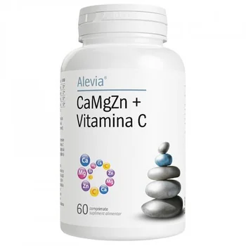 Produse Naturiste - CaMgZn + Vitamina C 60 cps