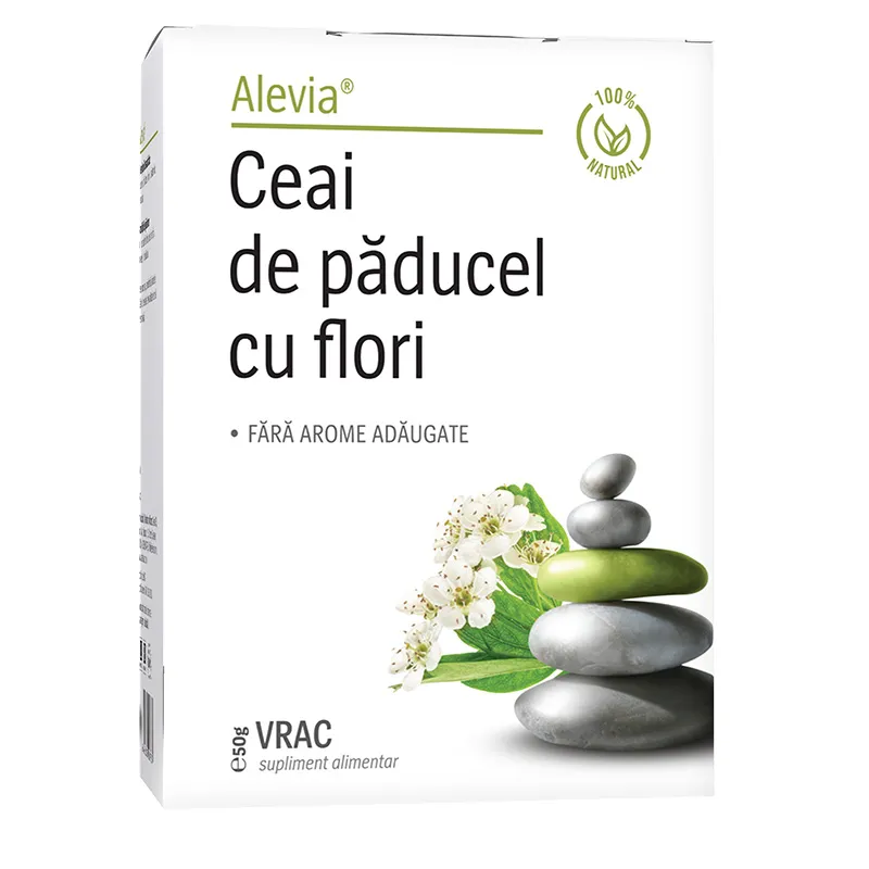 Ceaiuri - Ceai de Păducel cu Flori Vrac 50 g
