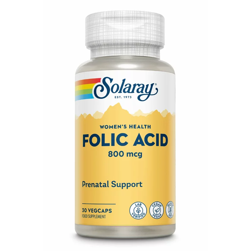 Produse Naturiste - FOLIC ACID 800mcg 30cps SECOM