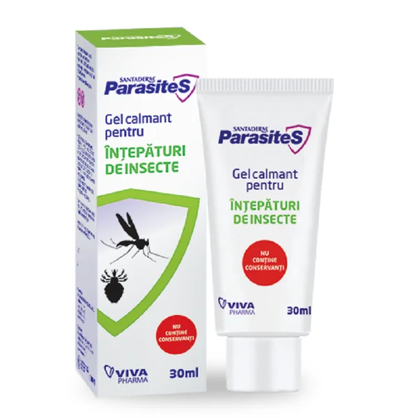 Sanatate&Wellness - Gel calmant intepaturi insecte ParasiteS 30ml