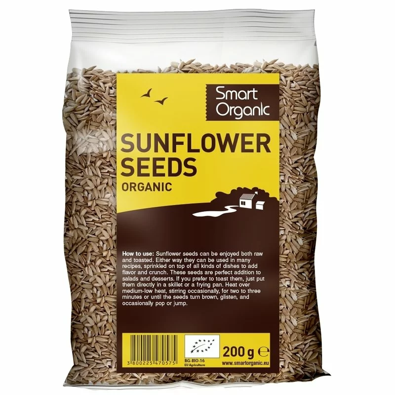 Alimente bio - SEMINTE DE FLOAREA SOARELUI RAW BIO 250G