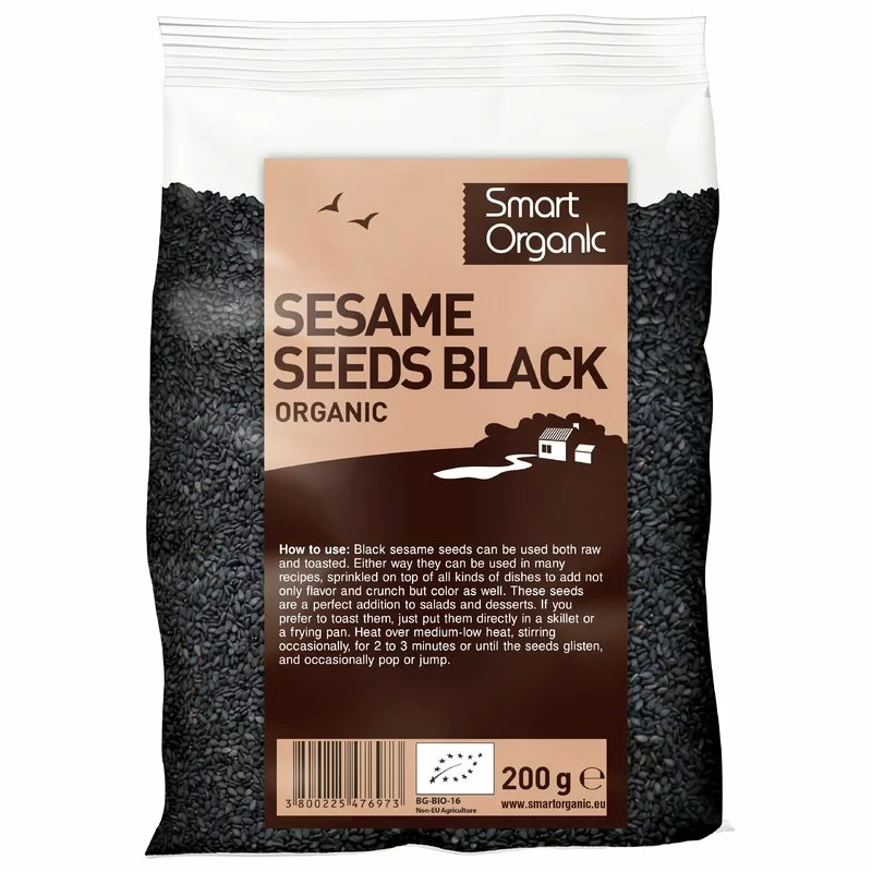 Alimente bio - SEMINTE DE SUSAN NEGRU BIO 200G