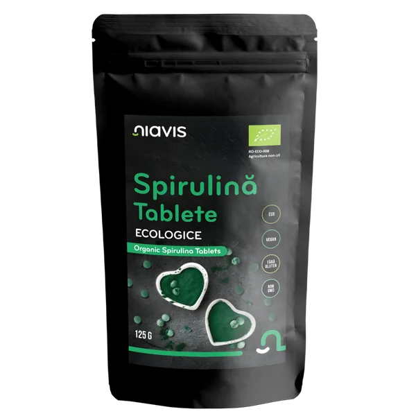 Produse Naturiste - Spirulina Tablete Ecologice/BIO 125g