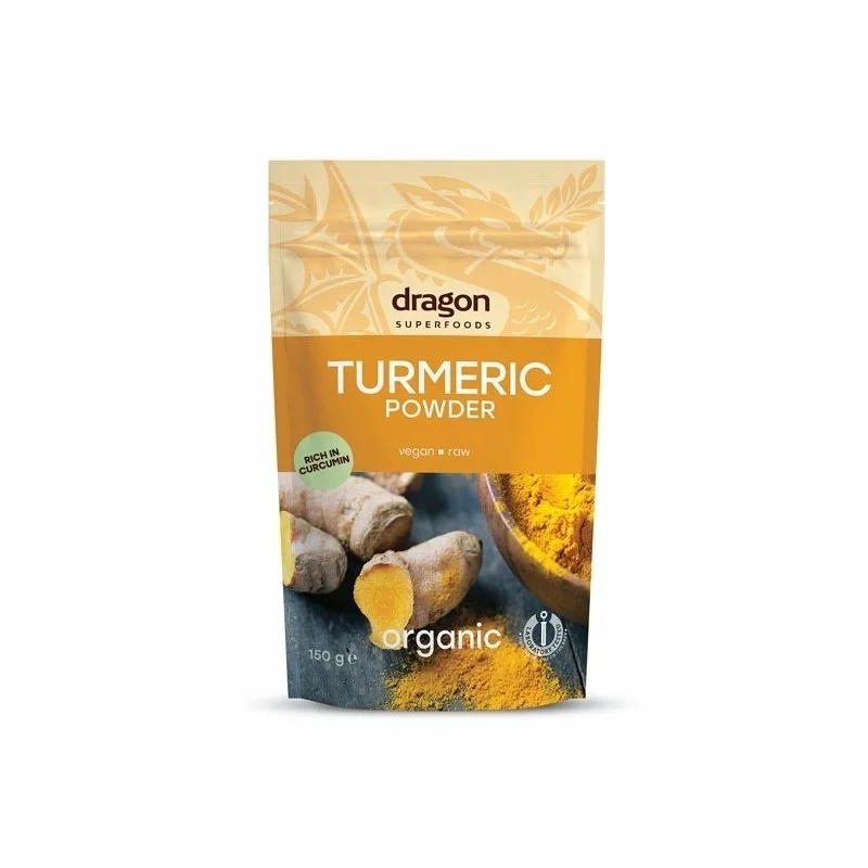 Alimente bio - TURMERIC ( CURCUMA ) PUDRA RAW BIO 150G