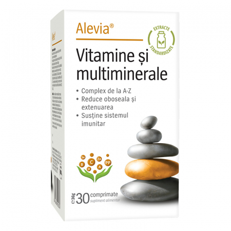 Produse Naturiste - Vitamine si minerale Alevia 30 cp