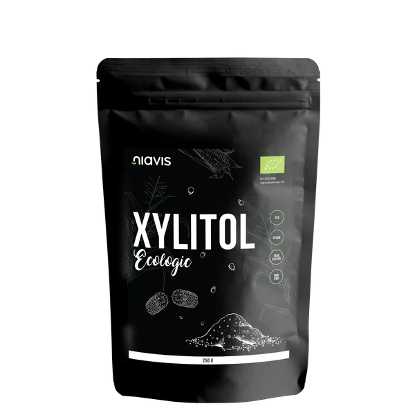 Dieta&Nutritie - Xylitol Pulbere ecologica, 250g, Niavis