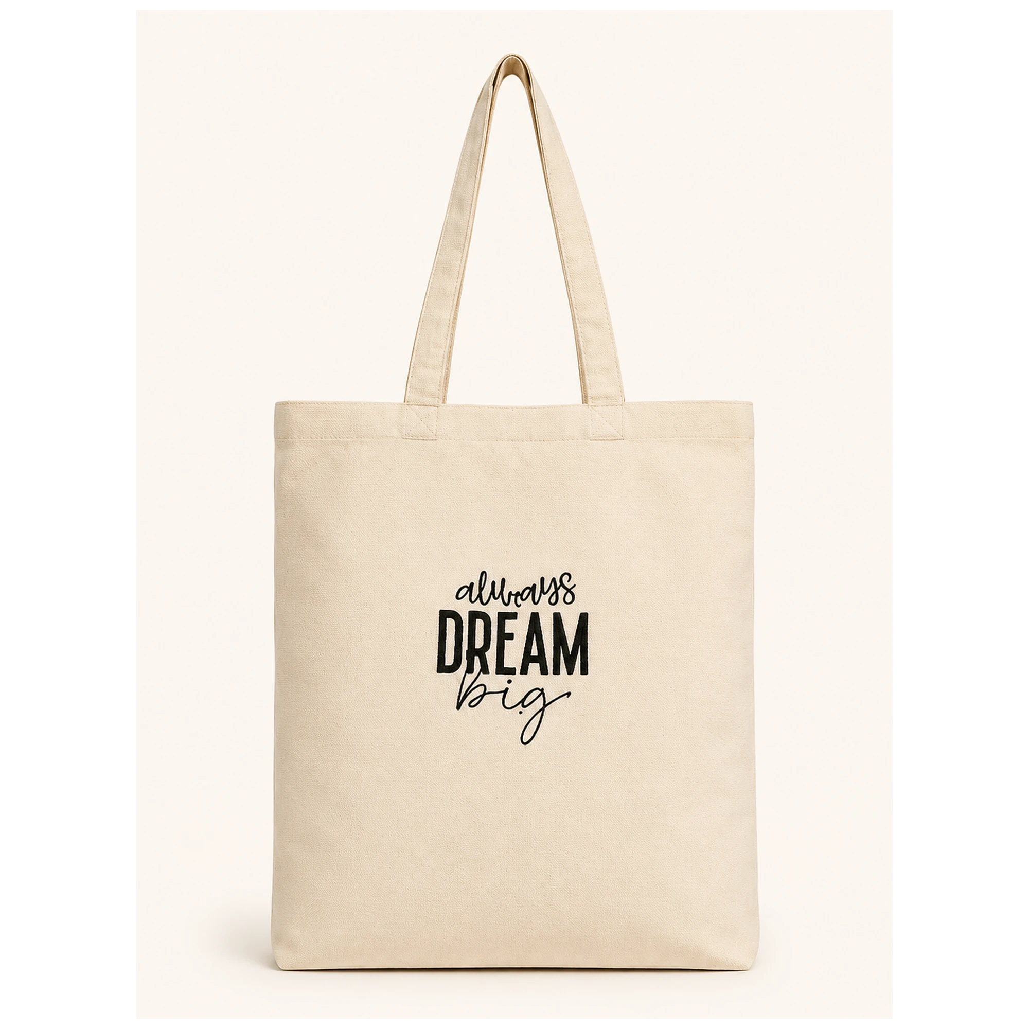 Broderie: Plase și sacoșe - plasa-textila-brodata-always-dream-big-bippidi-design.jpg