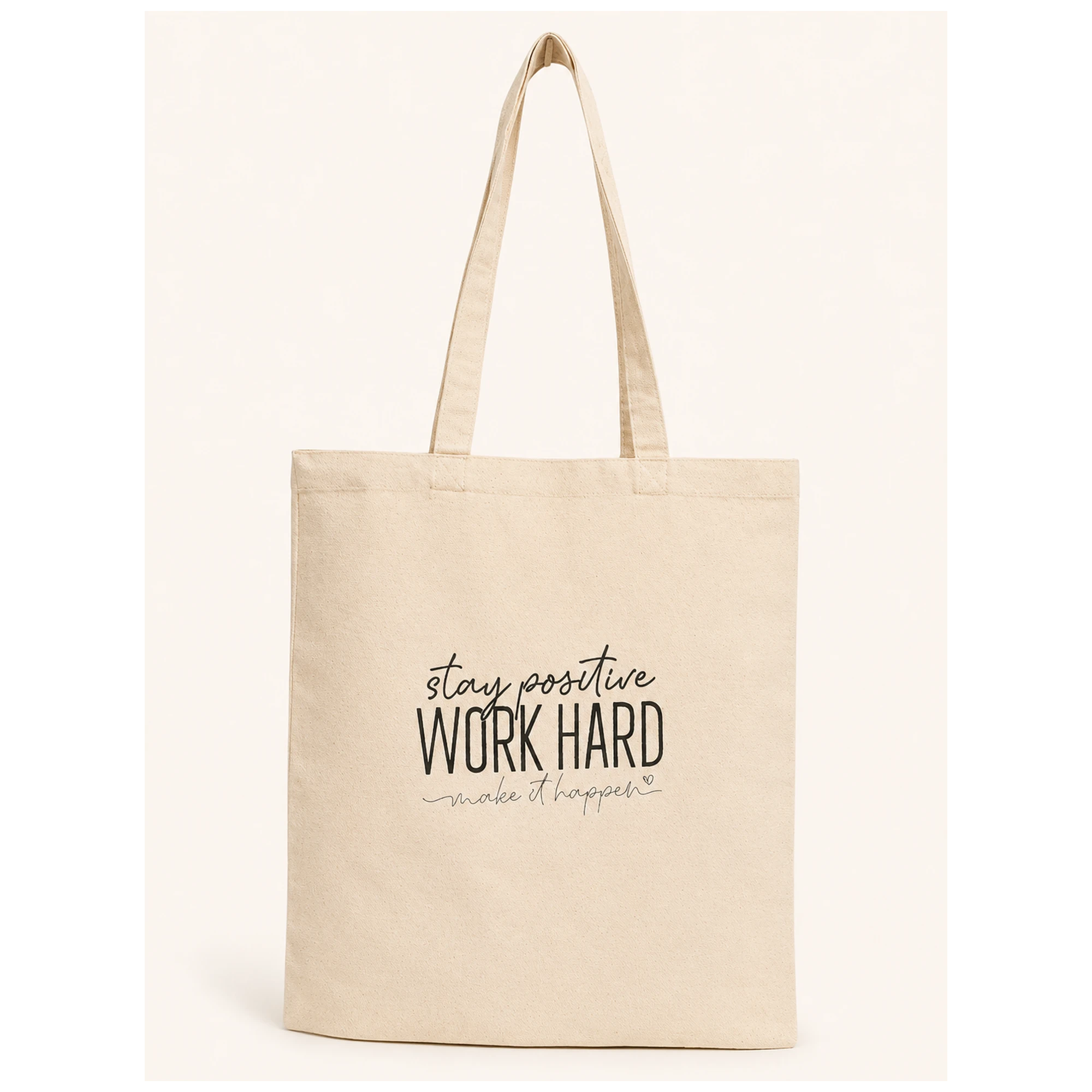 Broderie: Plase și sacoșe - plasa-textila-brodata-stay-positive-work-hard-bippidi-design.jpg