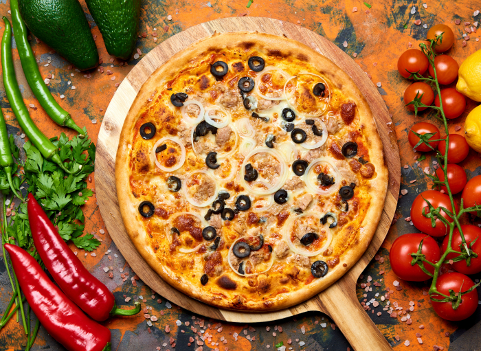 Pizza Tonno Marinara [1]