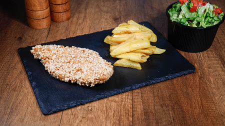 Grill & MORE - Meniu snitel de pui in crusta panko