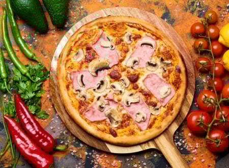 Pizza - Pizza Prosciuto e Funghi