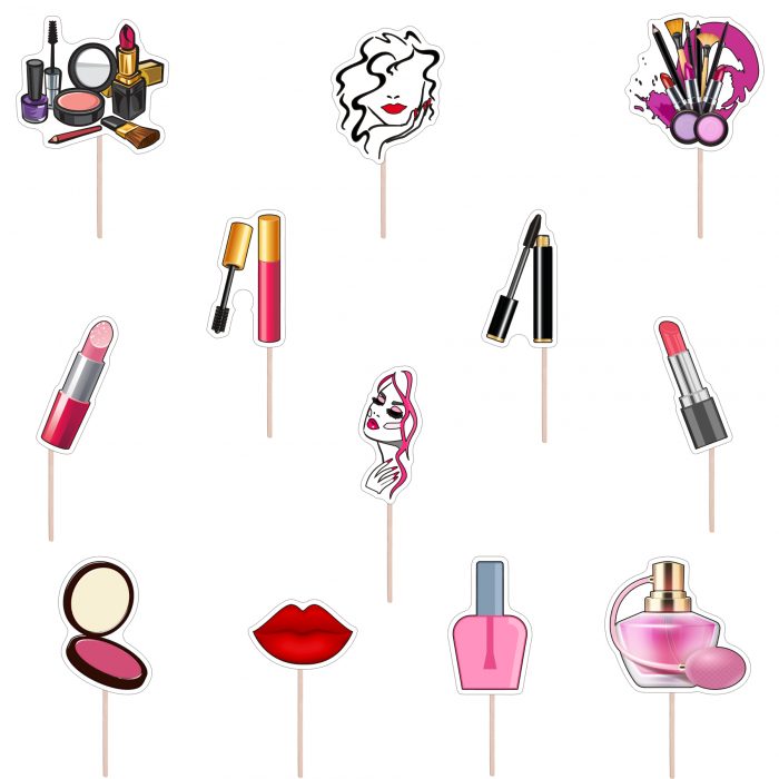 Set figurine tort/brioșe Make-up [1]