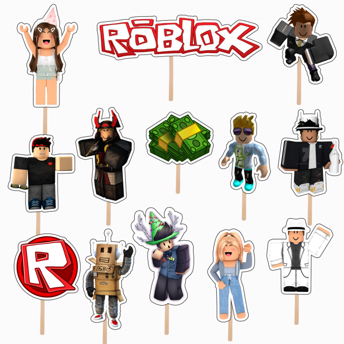 Set figurine tort/brioșe Roblox [1]