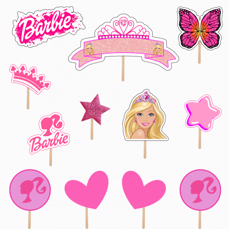 Seturi Toppere Tort - Set figurine tort/briose Barbie