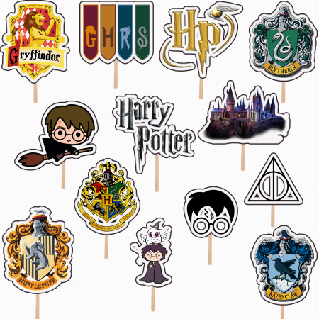 Seturi Toppere Tort - Set figurine tort/briose Harry Potter