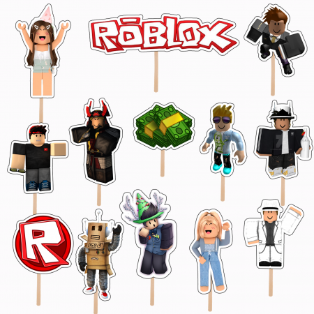 Seturi Toppere Tort - Set figurine tort/brioșe Roblox