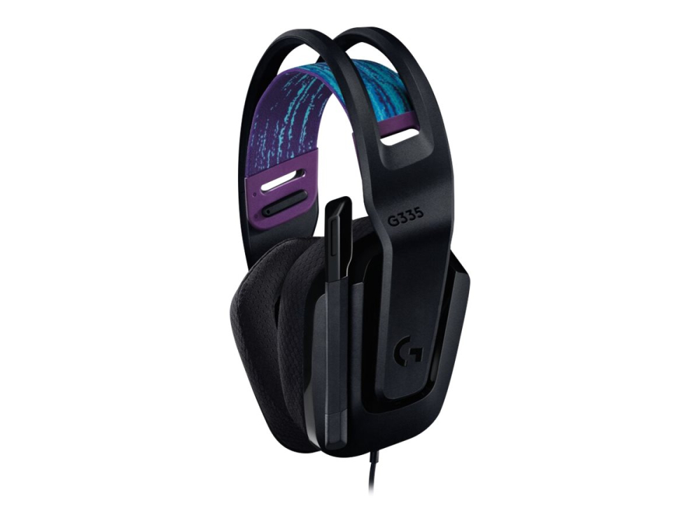 Logitech G335 – Căști Gaming Wired 3.5 mm, 240 g, Black [2]