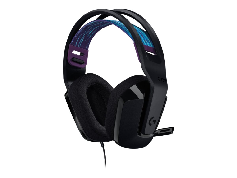 Logitech G335 – Căști Gaming Wired 3.5 mm, 240 g, Black [3]