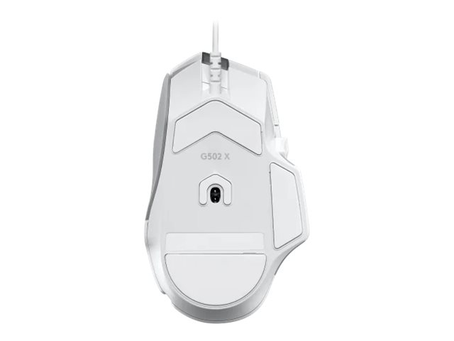 Logitech G502 X White Wired Gaming Mouse Front View [5]