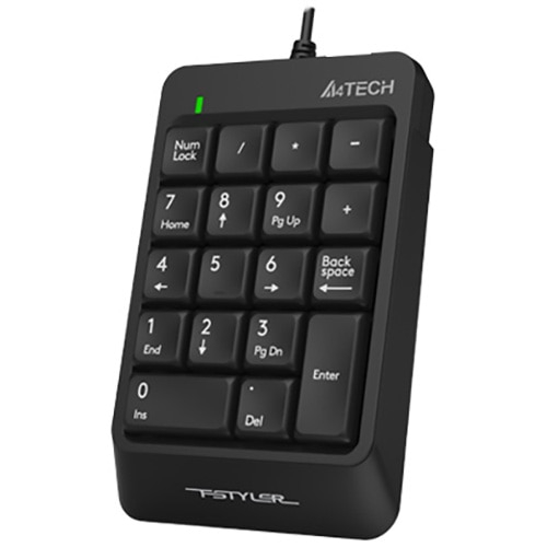 A4TECH Fstyler FK‑13P‑BK – Tastatură numerică 18 taste, USB, 150 cm [2]