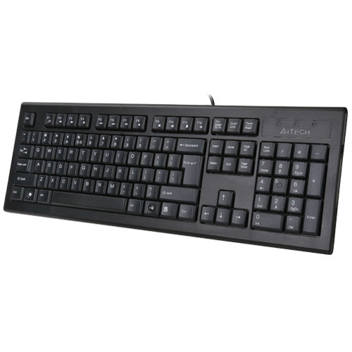 A4TECH KR‑85‑USB – Tastatură cu fir, 104 taste, USB, taste concave [2]