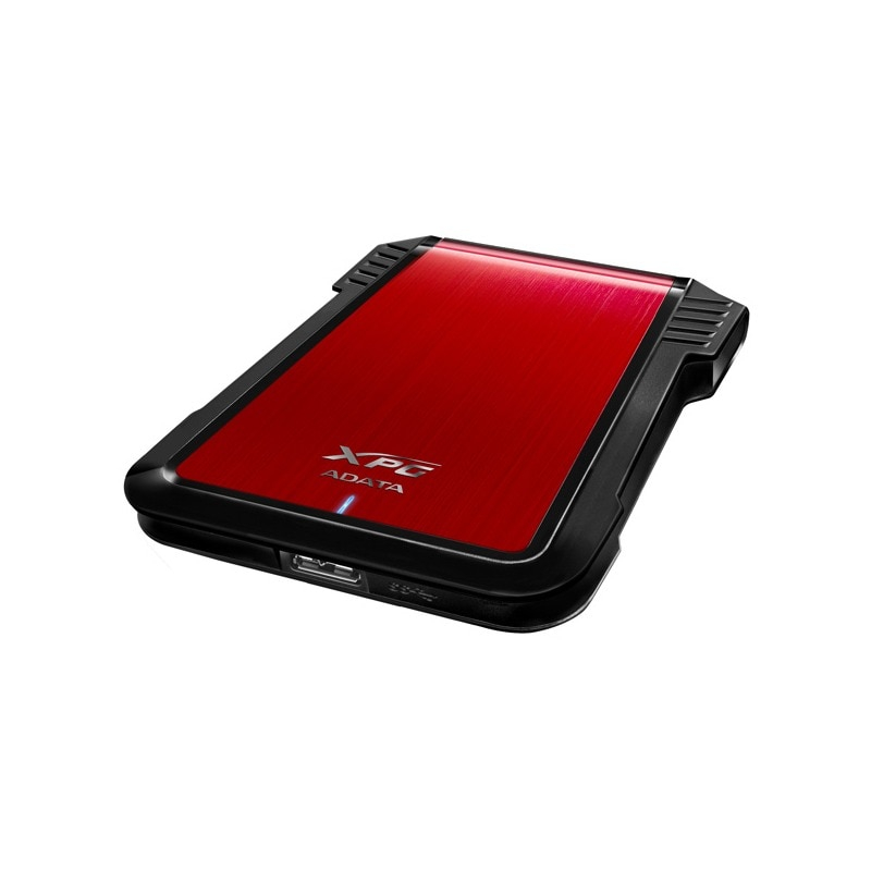 ADATA EX500 – Rack extern 2.5", SATA, USB 3.1 Gen2 Type‑C, negru cu roșu [3]