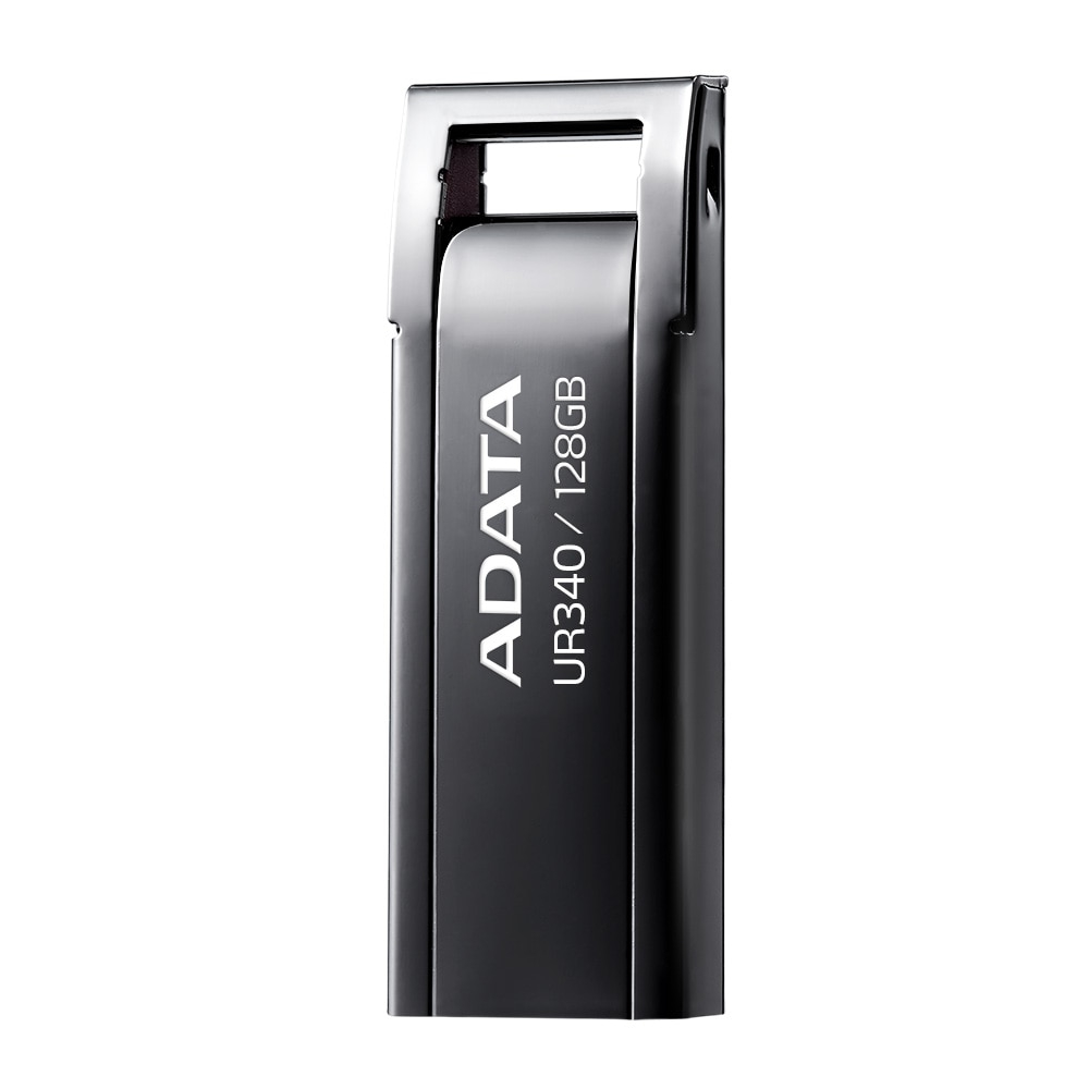 ADATA UR340 128GB – USB 3.2 Gen1, metalic, negru, 100MB/s [4]
