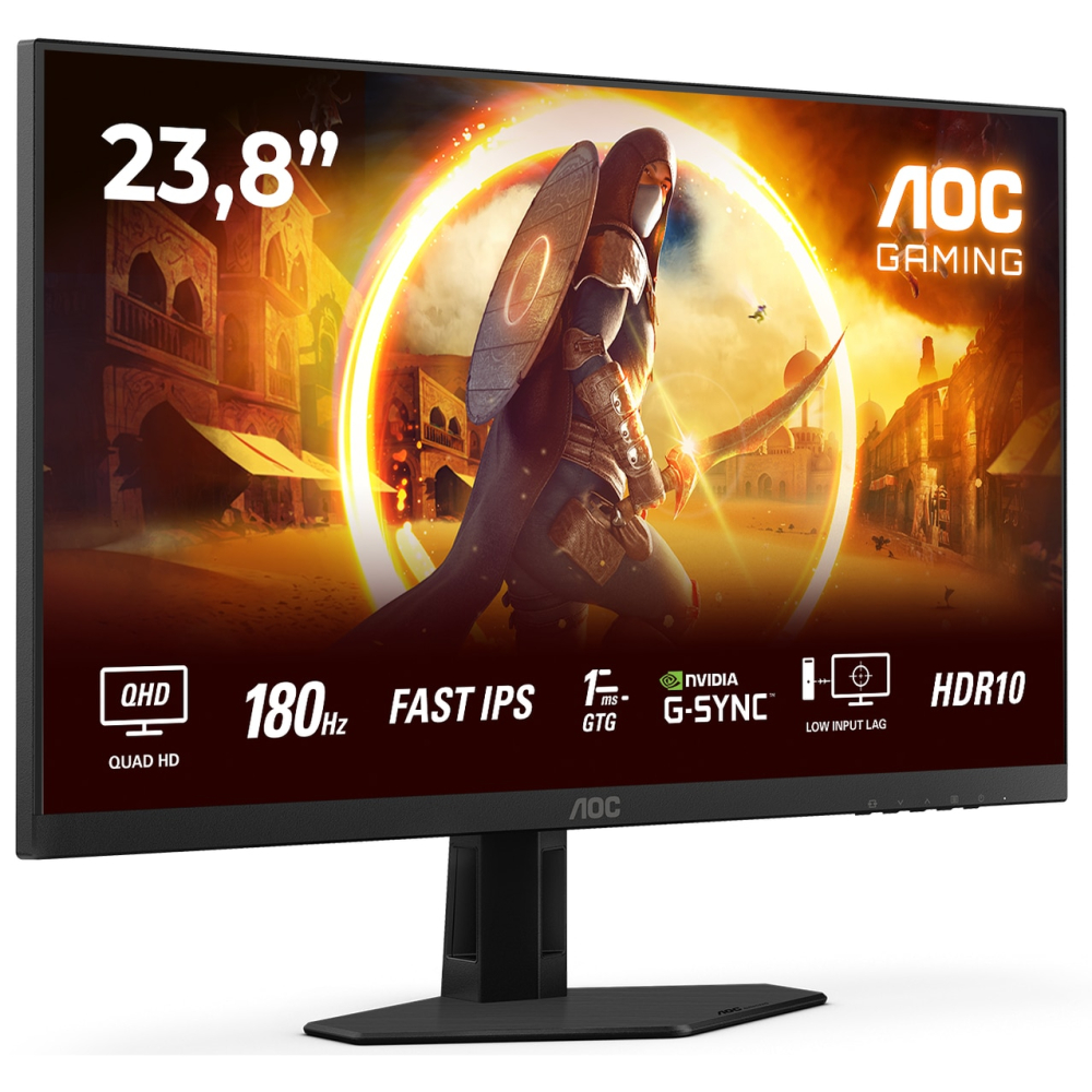 AOC Q24G4RE – Monitor Gaming 23.8″ IPS, WQHD, 180Hz [2]