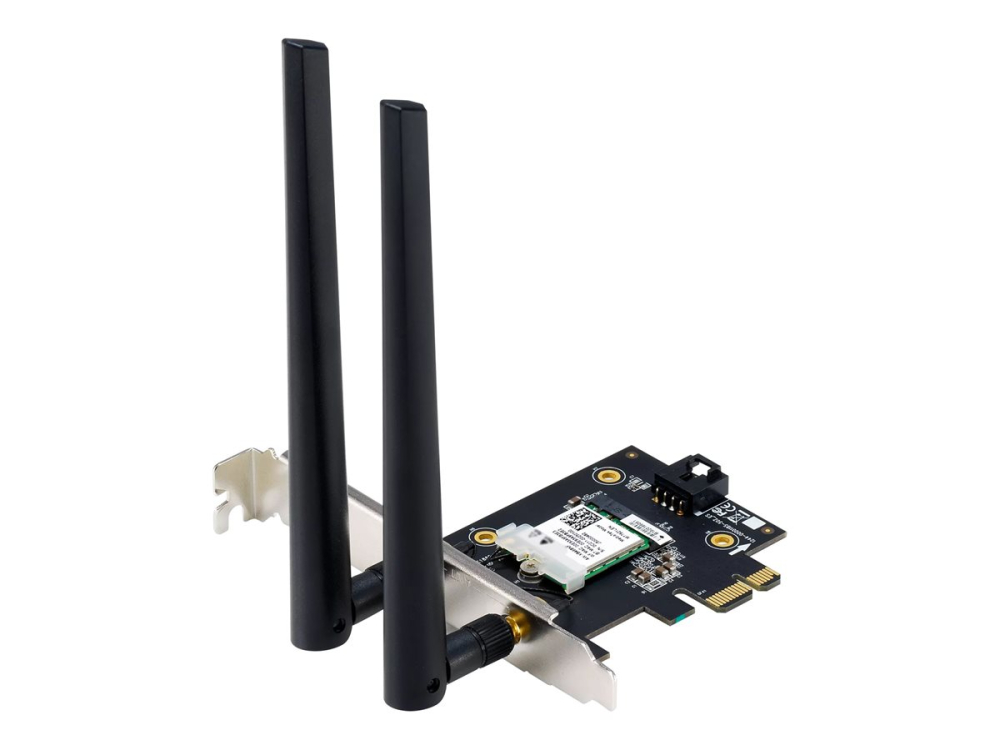 ASUS PCE‑AX1800 – WiFi 6 AX1800 PCIe + Bluetooth 5.2 [4]