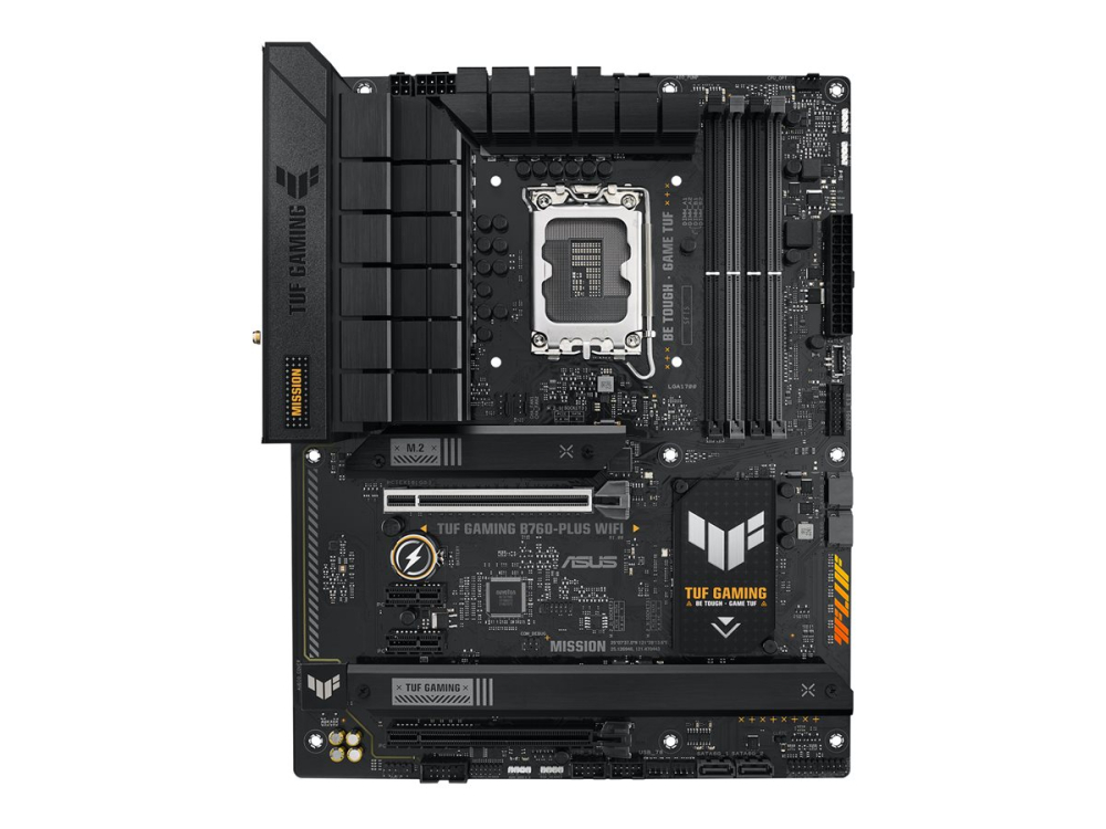 ASUS TUF GAMING B760‑PLUS WIFI – LGA1700, DDR5, PCIe 5.0, Wi‑Fi 6 [2]