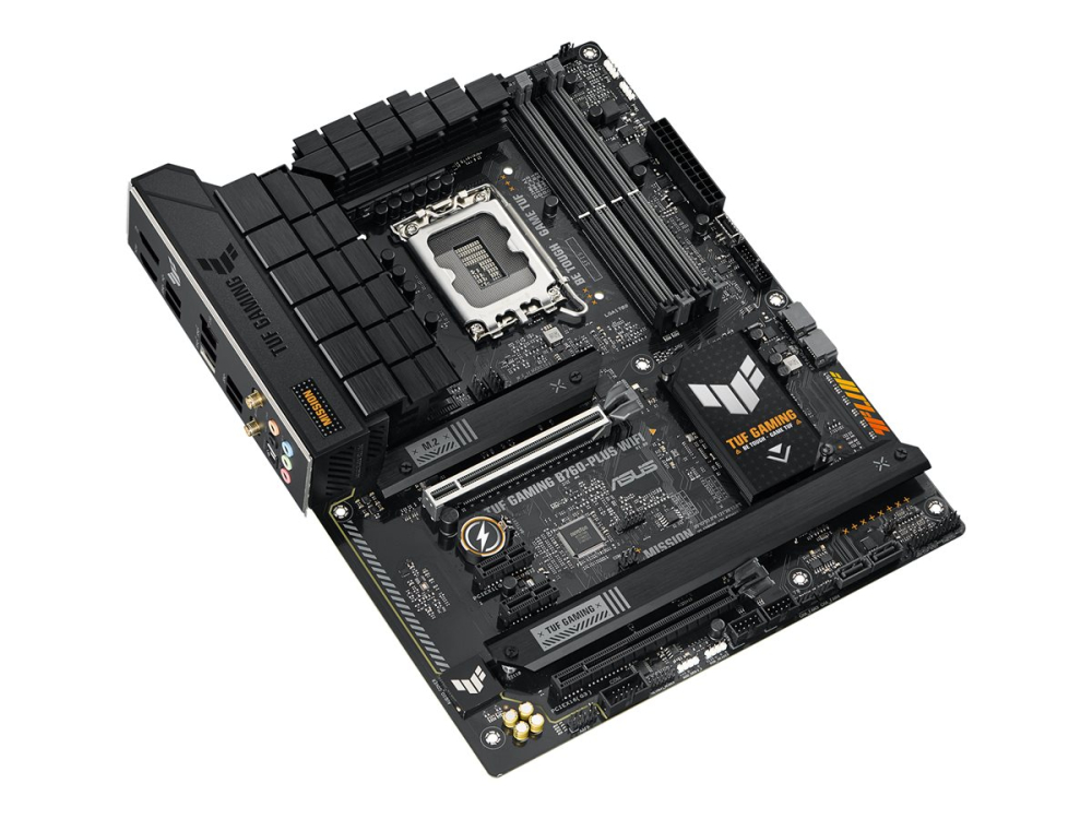 ASUS TUF GAMING B760‑PLUS WIFI – LGA1700, DDR5, PCIe 5.0, Wi‑Fi 6 [3]