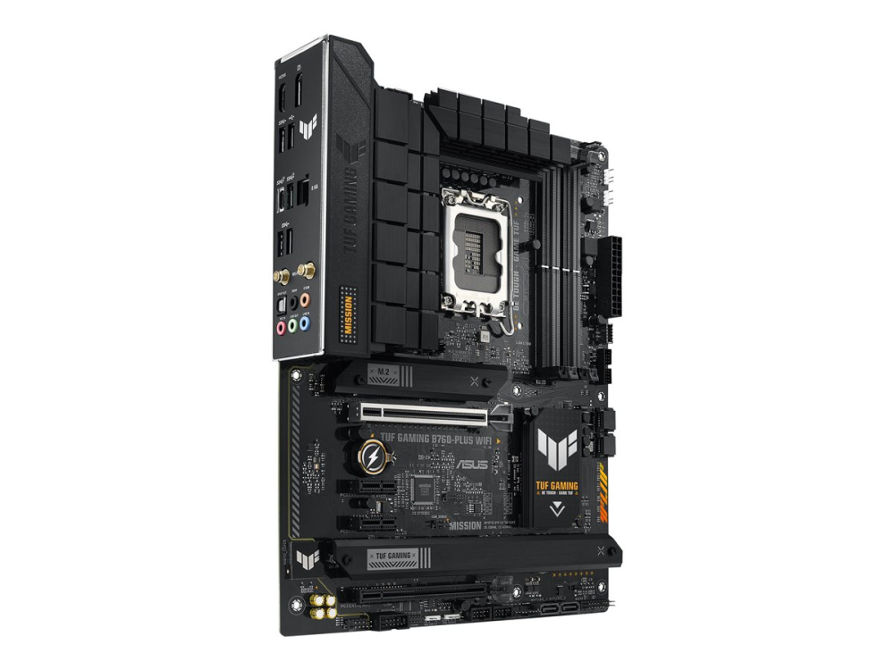 ASUS TUF GAMING B760‑PLUS WIFI – LGA1700, DDR5, PCIe 5.0, Wi‑Fi 6 [5]