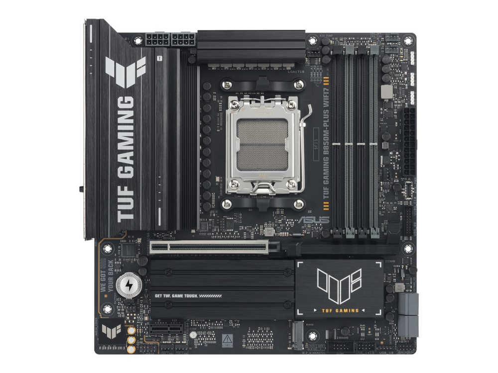 ASUS TUF GAMING B850M-PLUS WIFI7 AM5 4xDDR5 mATX Pciex5 DP HDMI USB MB [2]