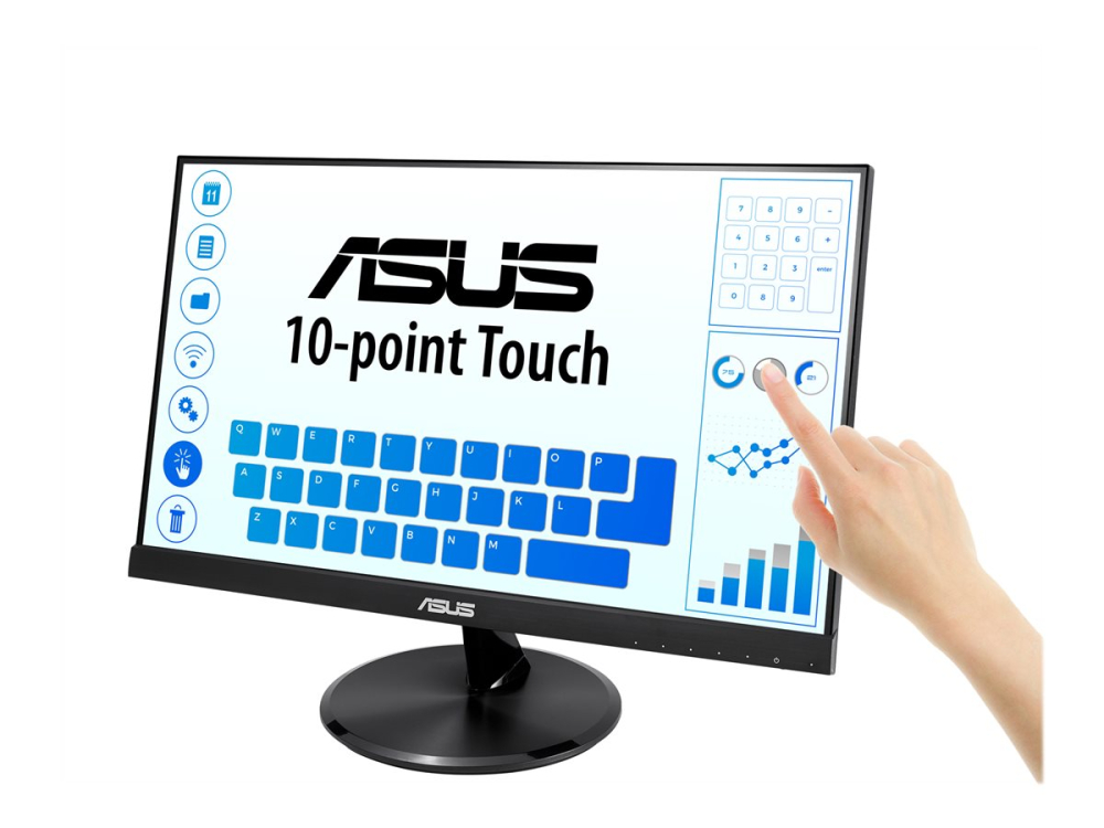 ASUS VT229H 21.5" Full HD IPS Touch Monitor Front View [4]