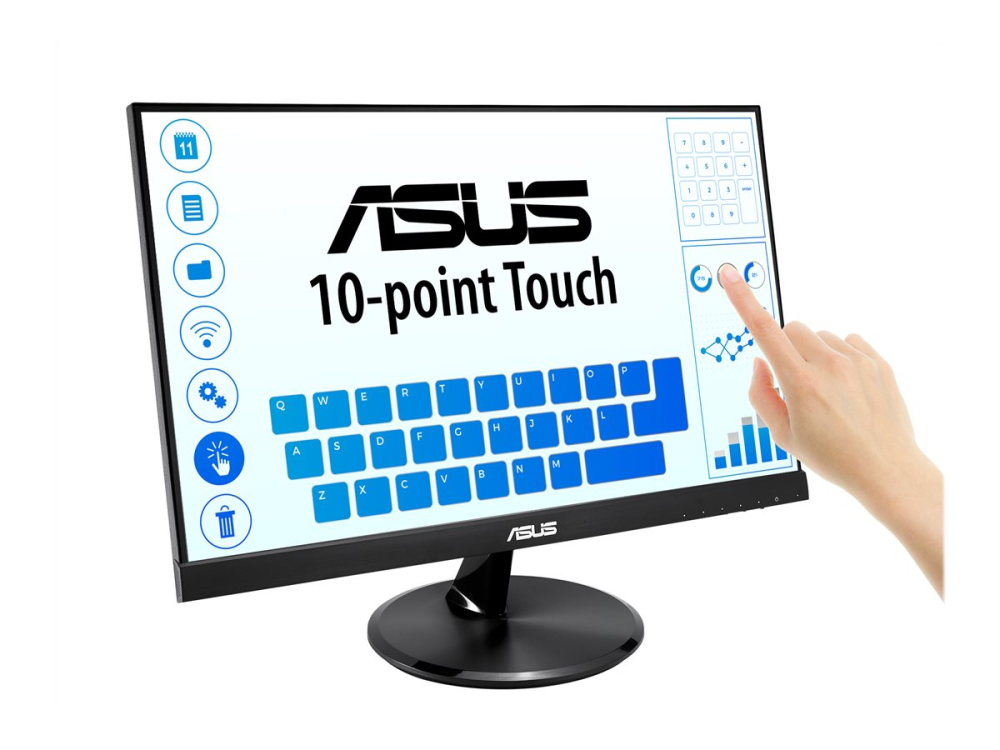 ASUS VT229H 21.5" Full HD IPS Touch Monitor Front View [3]