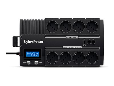 CyberPower BR1200ELCD – UPS 1200VA/720W, LCD, AVR, 8 prize [2]
