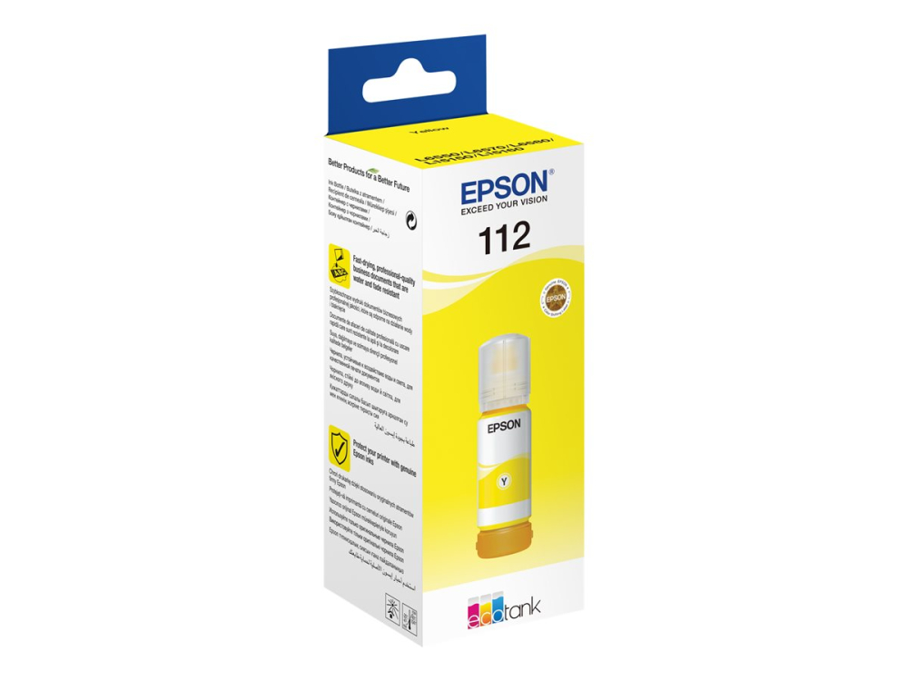 EPSON 112 EcoTank Yellow – Cerneală Pigment 70ml Original [2]