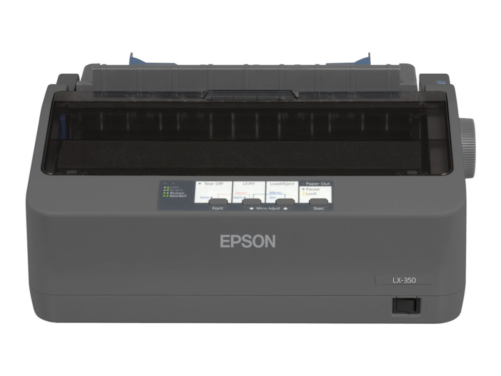 Epson LX‑350, Imprimantă Matricială 9‑pin, 357 cps, USB/Parallel/Serial [2]
