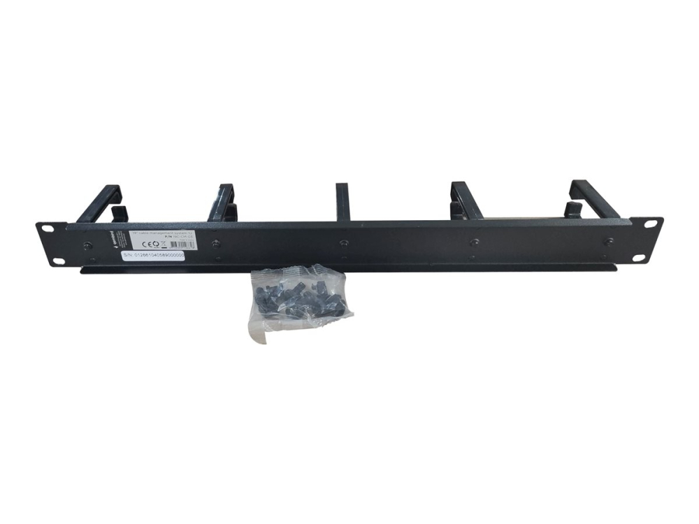GEMBIRD 19C‑CM‑03 – Cable Management Panel 1U pentru Rack 19” [3]