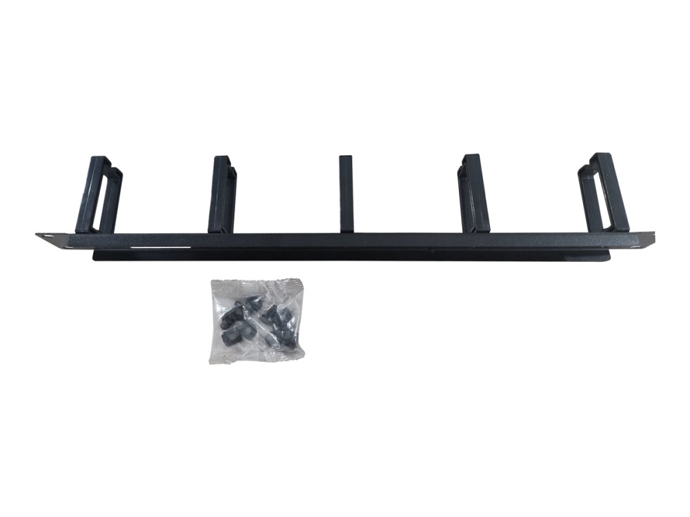 GEMBIRD 19C‑CM‑03 – Cable Management Panel 1U pentru Rack 19” [4]