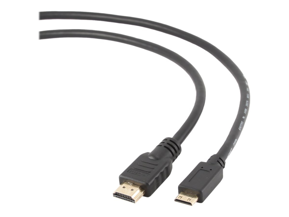 Gembird CC‑HDMI4C‑6 – Cablu HDMI ↔ Mini HDMI, 1.8m, 4K, gold‑plated [3]